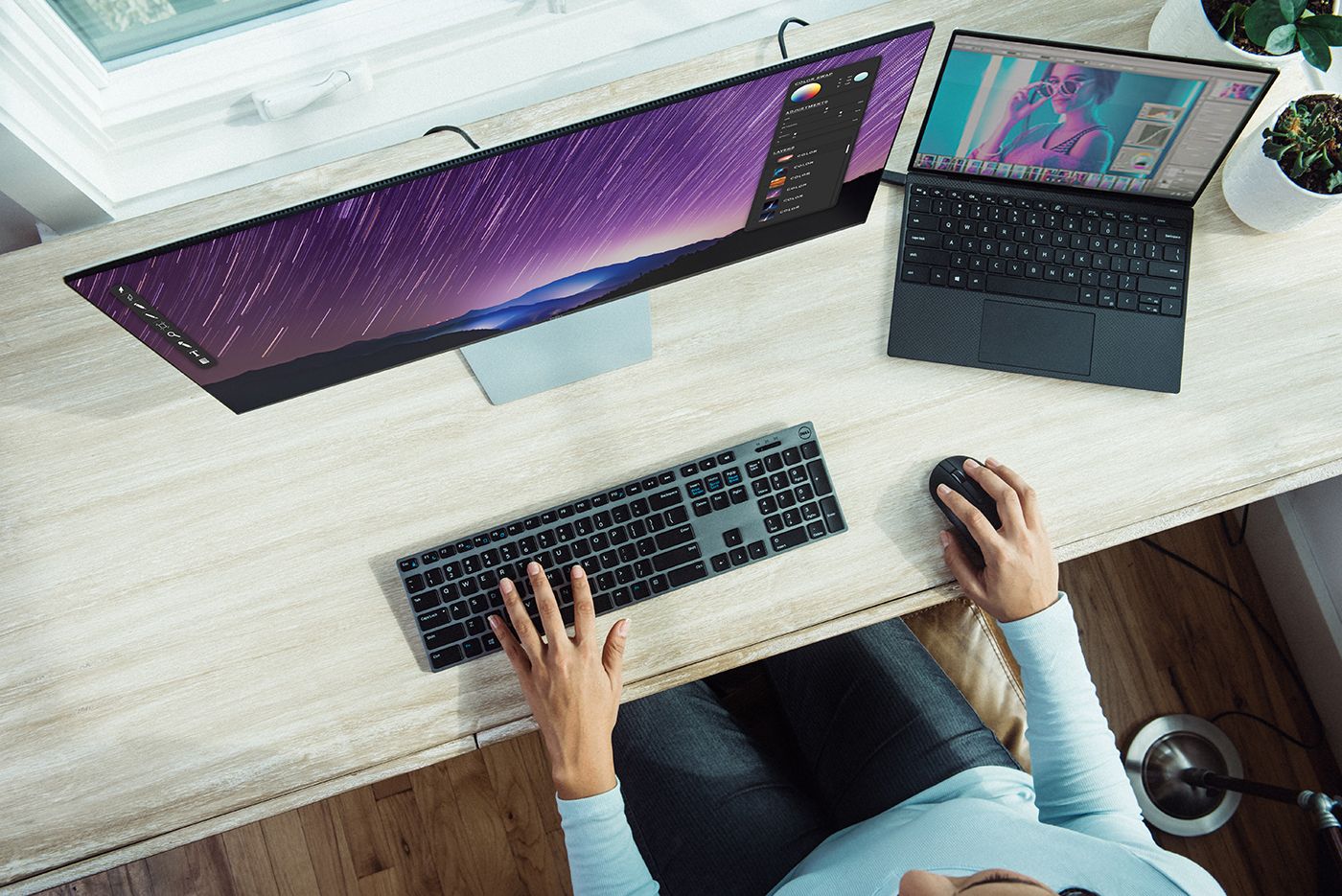 Different style of using mouse