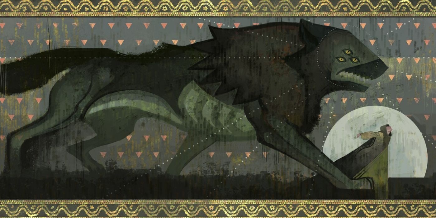Dragon Age Inquisition Fen'Harel, the Dread Wolf Mural