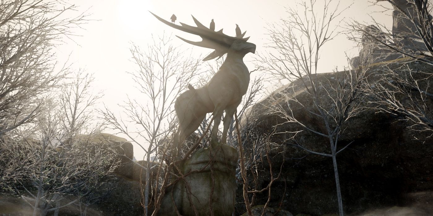 Dragon Age Inquisition Ghilan'nain's Grove Halla Statue