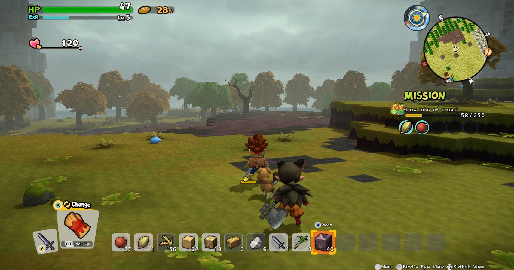 Dragon Quest Builders 2 Chest Wood