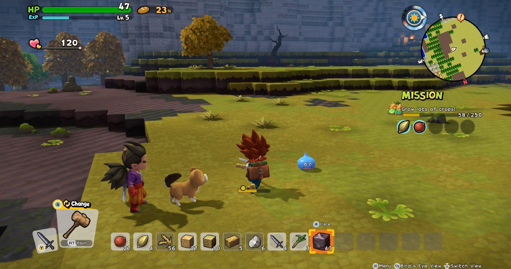 Dragon Quest Builders 2 Firewood