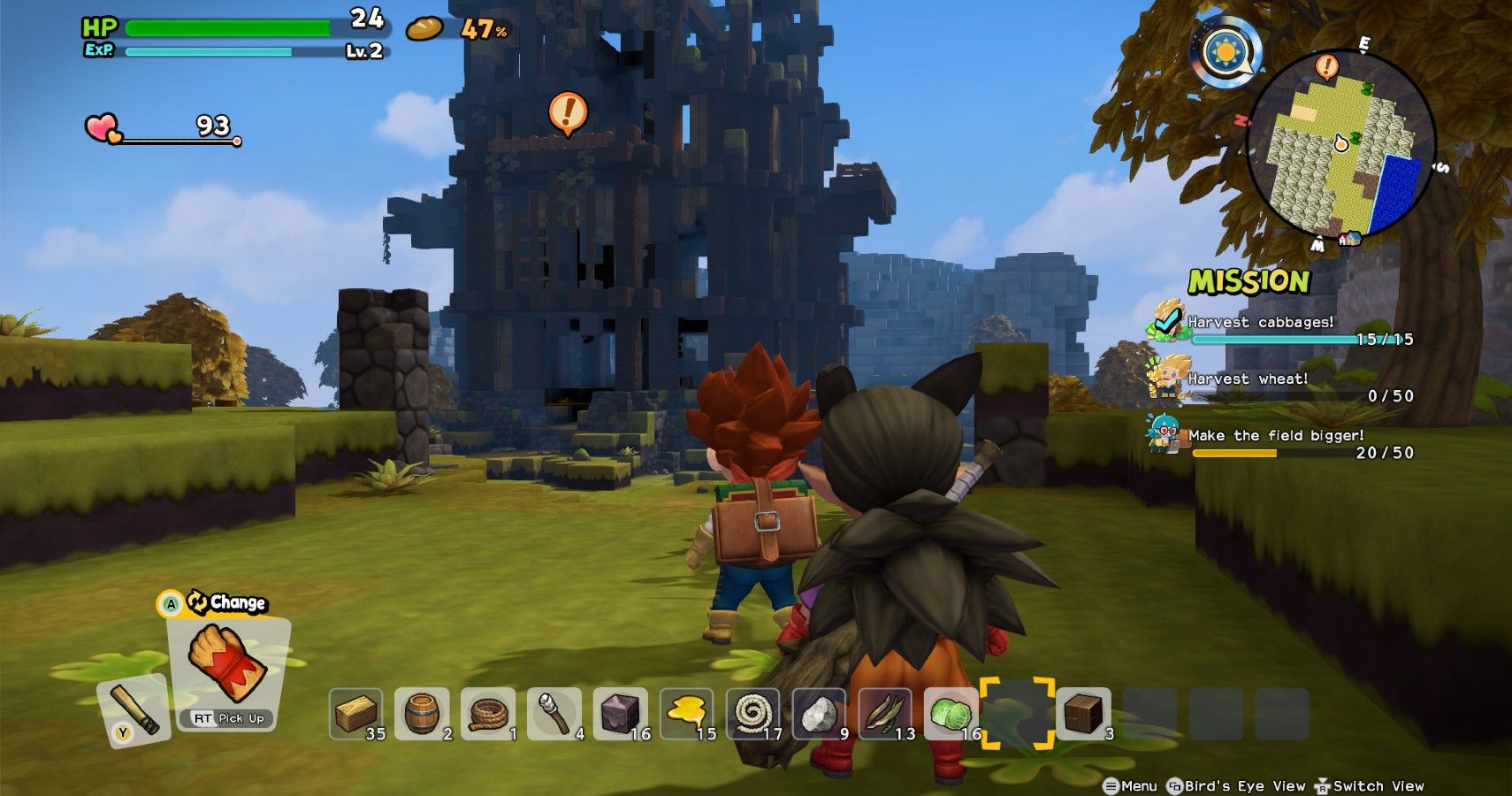 Dragon Quest Builders 2 How To Get Wheat