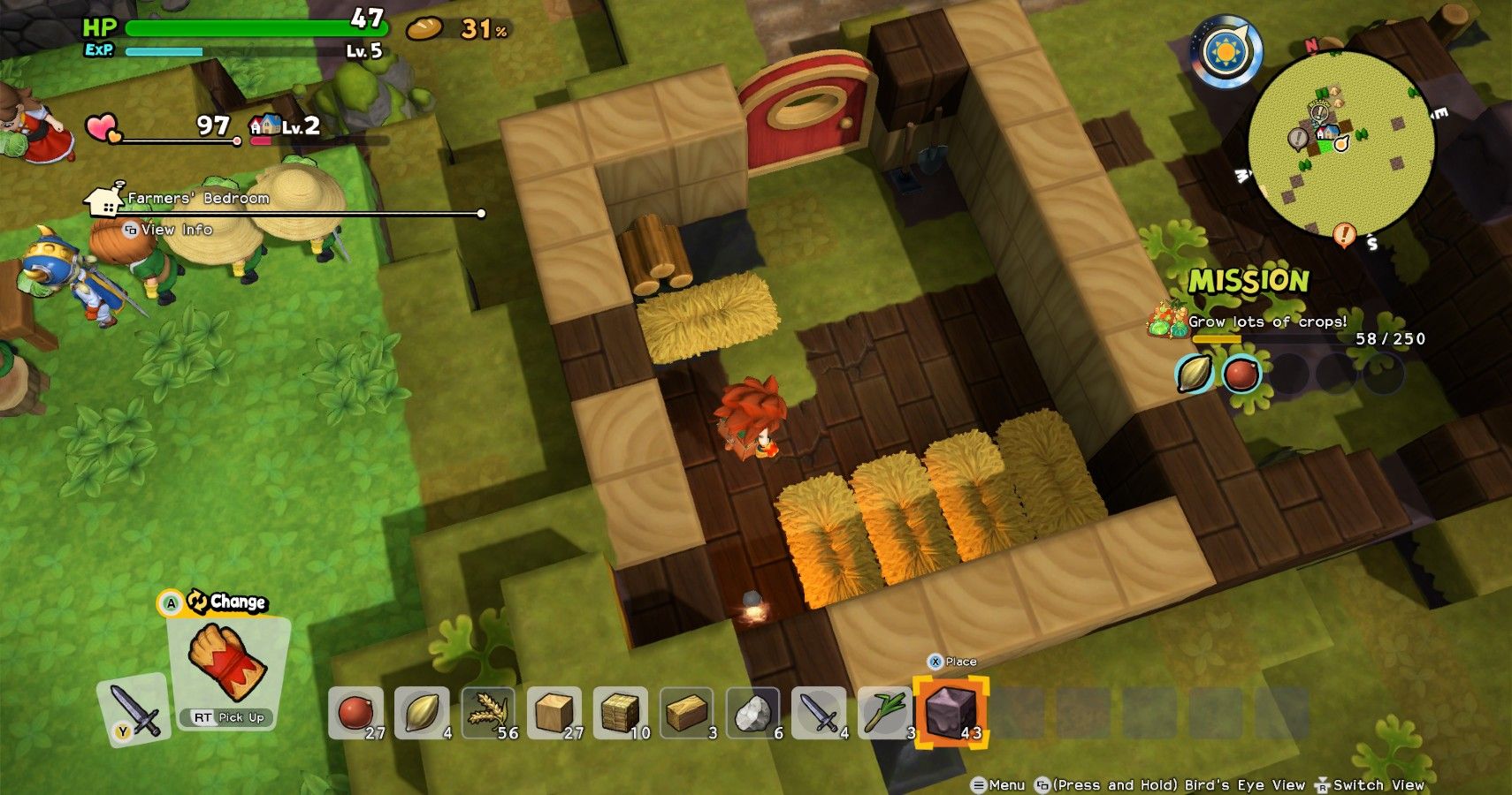 Dragon Quest Builders 2 How To Make A Small Bedroom