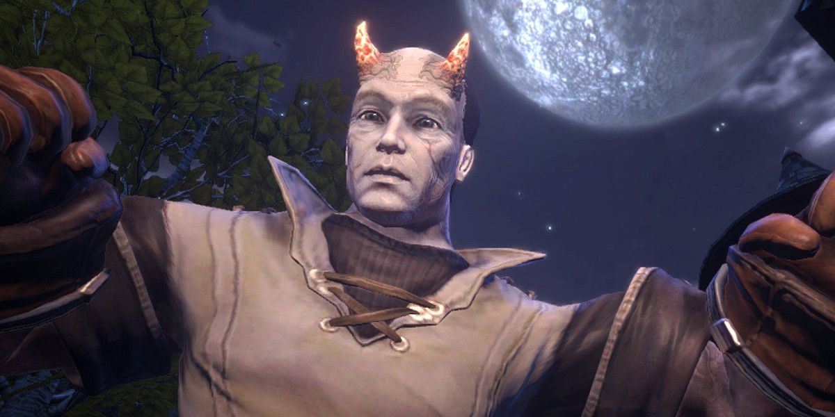 Fable Screenshot Of Character With Horns