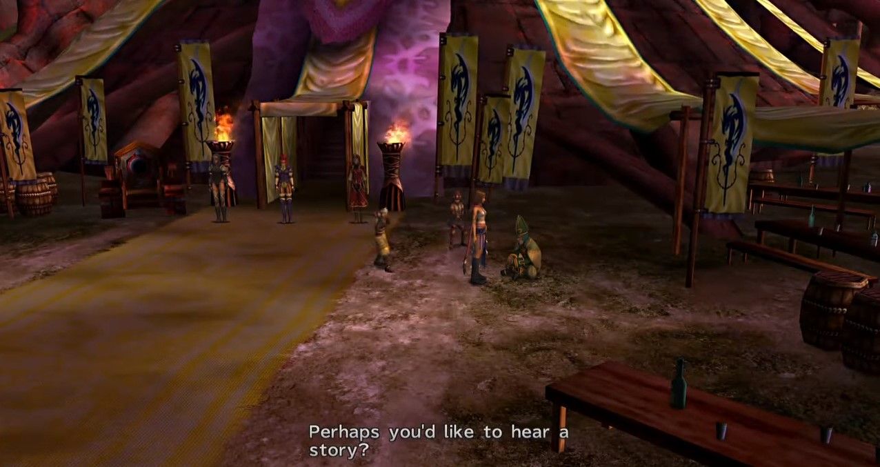 Final Fantasy 10-2 Maechen location at Mushroom Rock Road