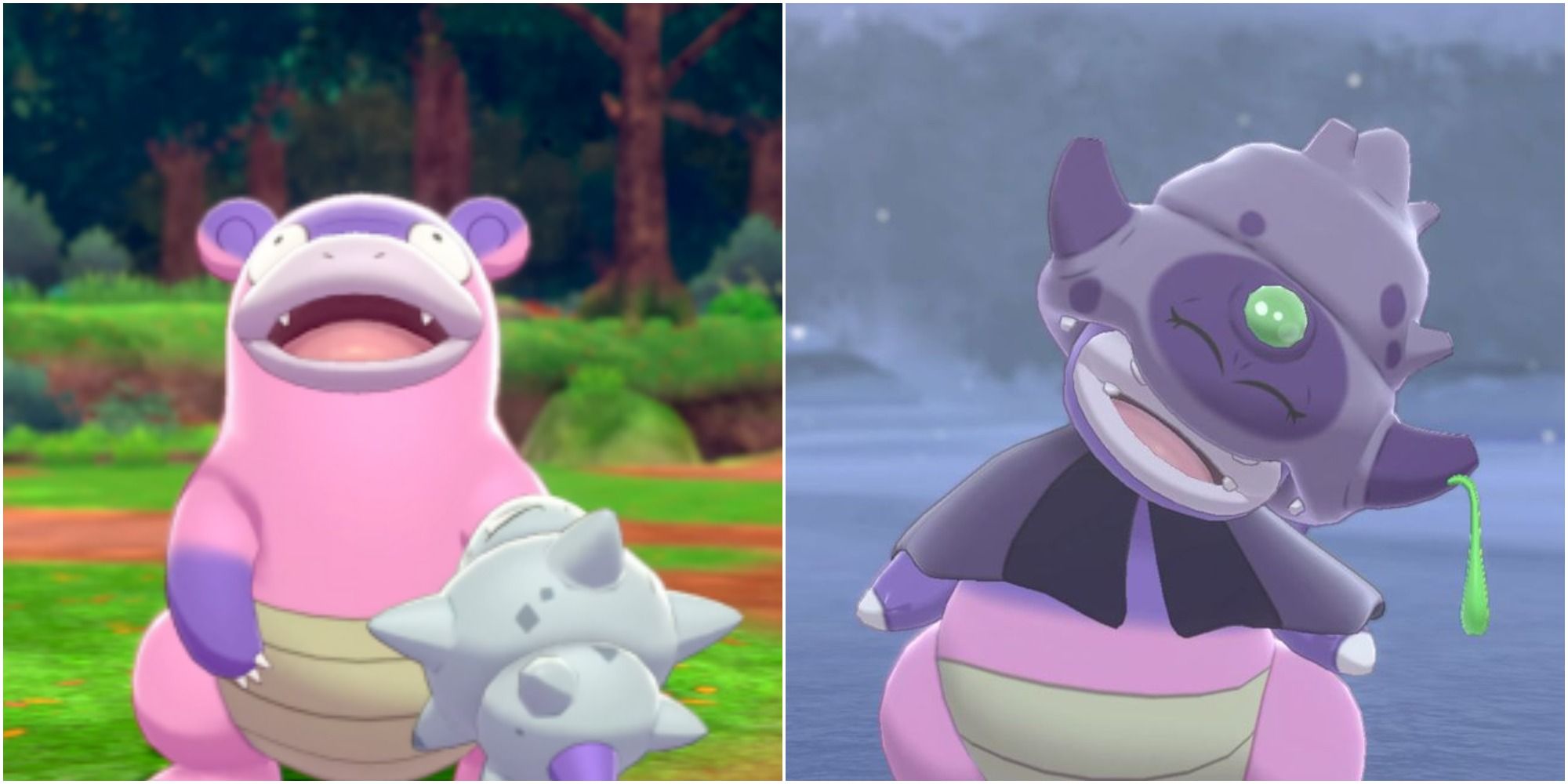 Pokemon Sword Shield Regional Variant Poison Psychic