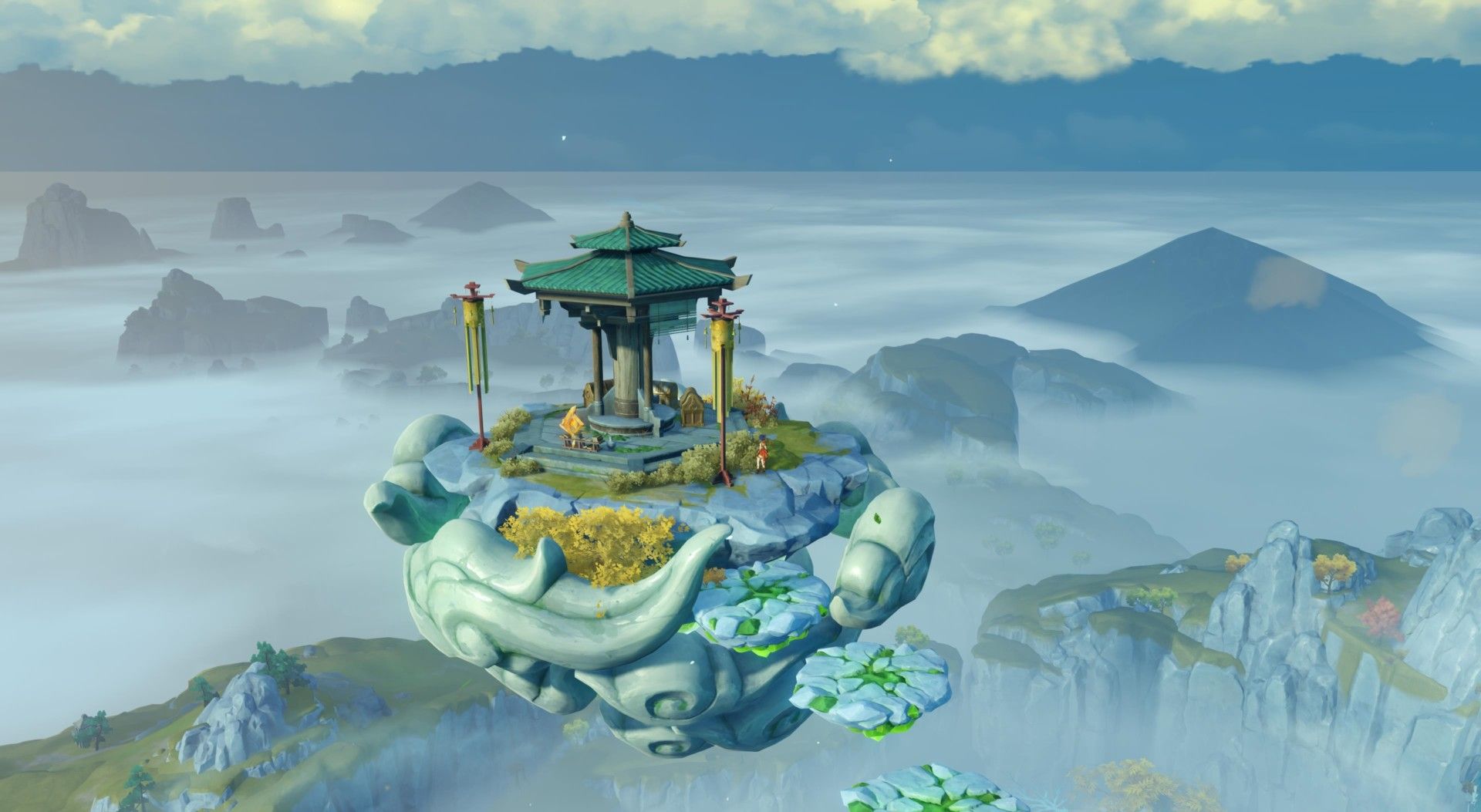 Genshin-Impact-Qingyun-Peak-Divine-Birds-puzzle-