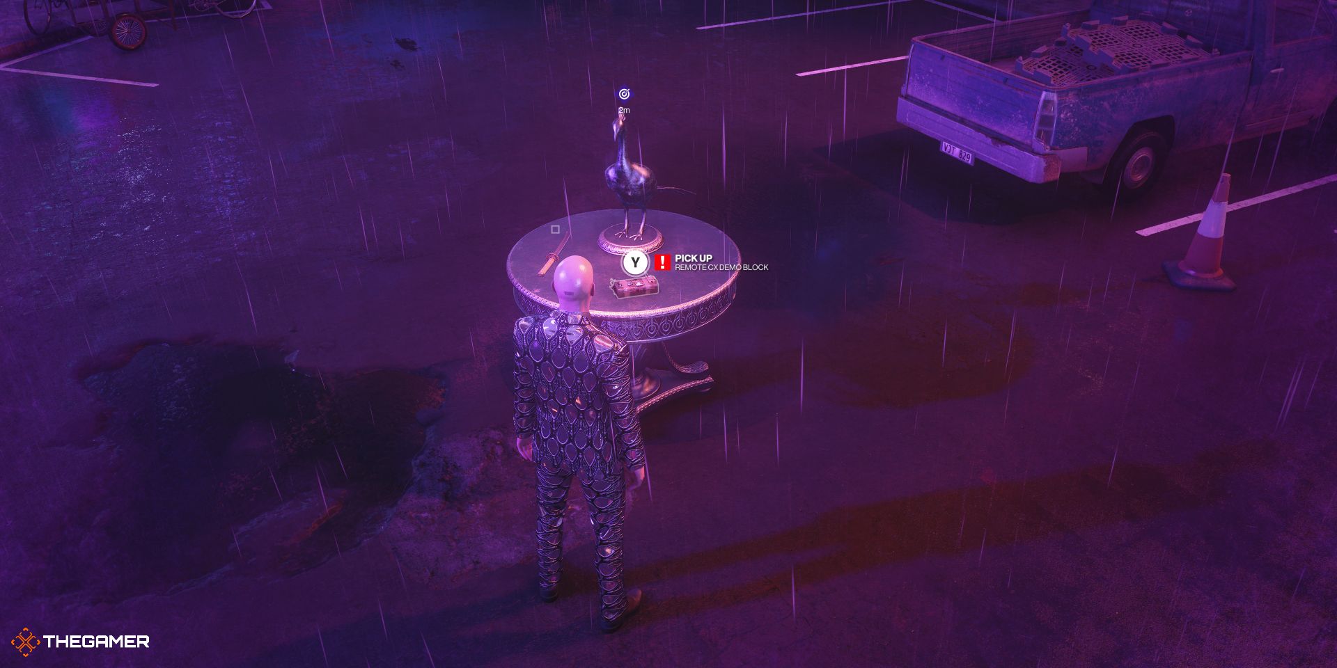 Hitman 3 Pride Profusion Level 1 Humility Peacock Statue