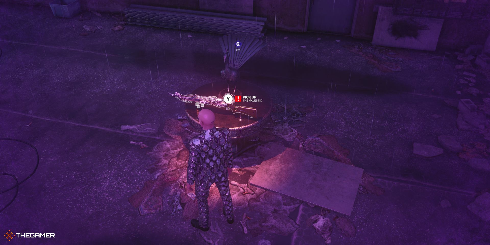 Hitman 3 Pride Profusion Level 2 Humility Peacock Statue