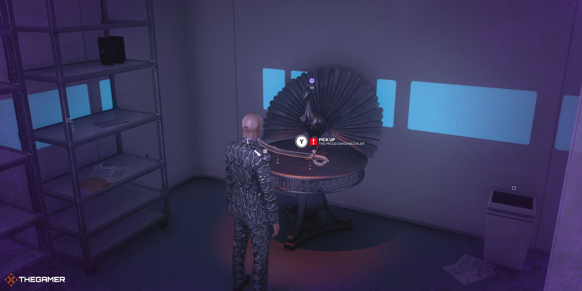 Hitman 3 Pride Profusion Level 3 Humility Peacock Statue