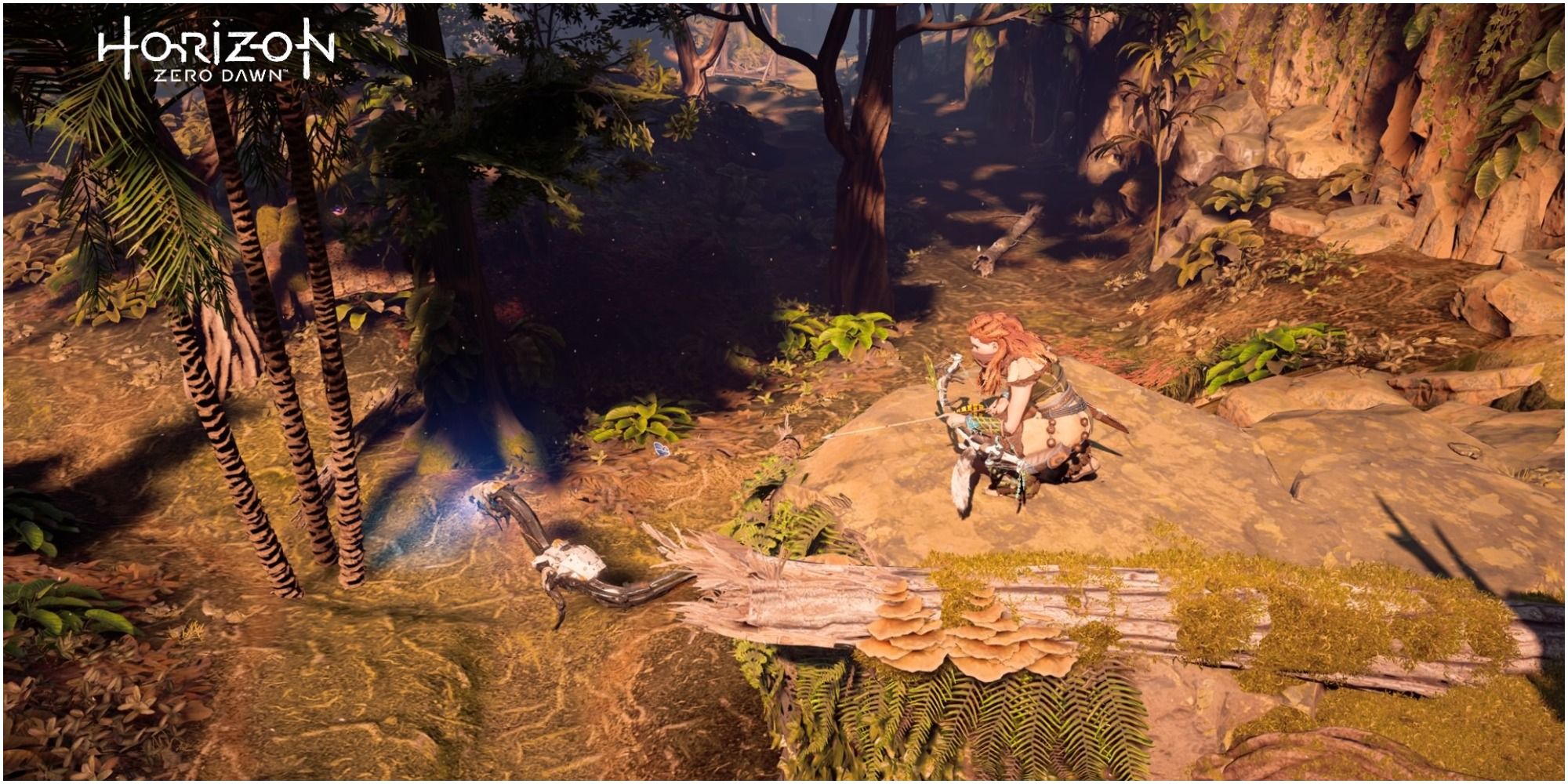 Horizon Zero Dawn Spurflints Hunting Grounds Watch Out Trial Aloy Ambush Watcher