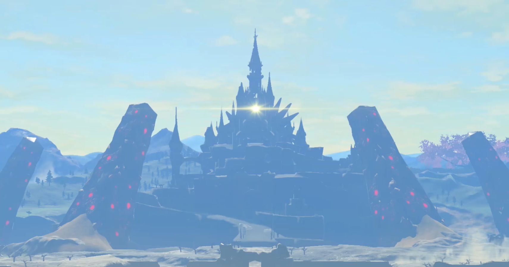 Hyrule Castle from Breath of the Wild