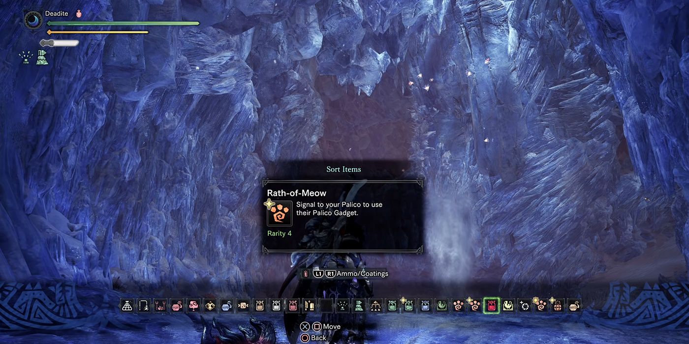 Monster Hunter World: Editing The Order Of The Item Bar