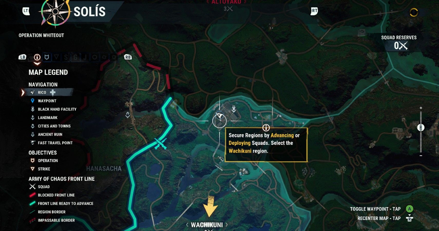 Just Cause 4 Solis region borders