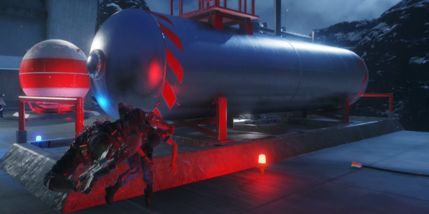 Just Cause 4 Red and White Objects
