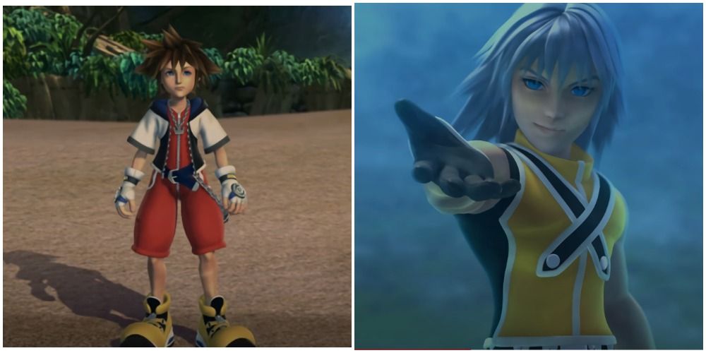 Sora and Riku from Kingdom Hearts 1