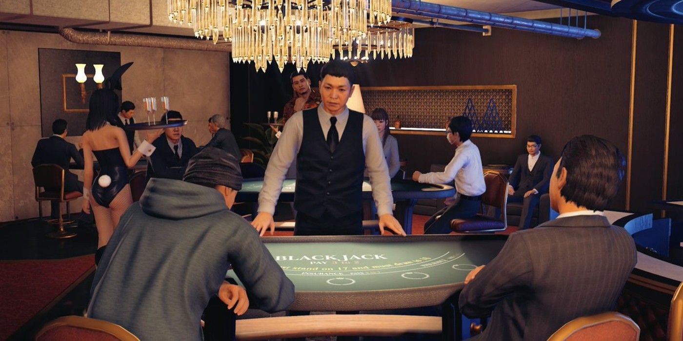 Blackjack Table in Kamurocho