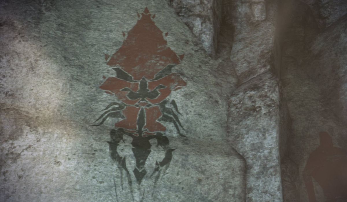 Leviathan cave painting.
