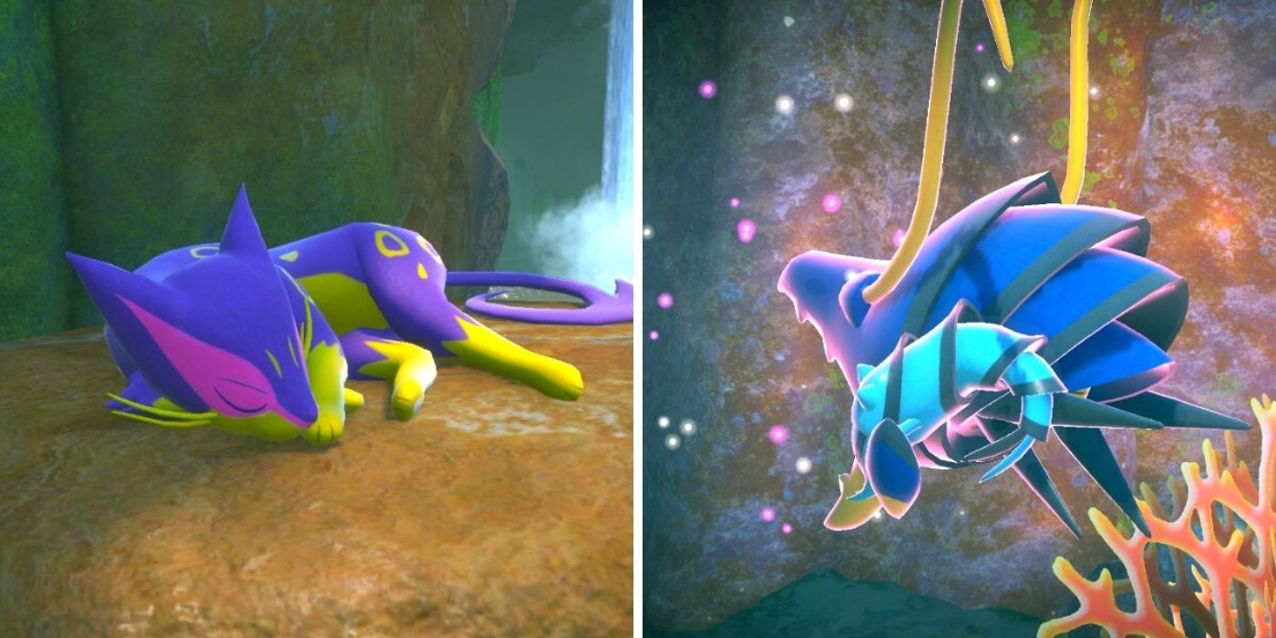 Liepard and Clawitzer New Pokemon Snap