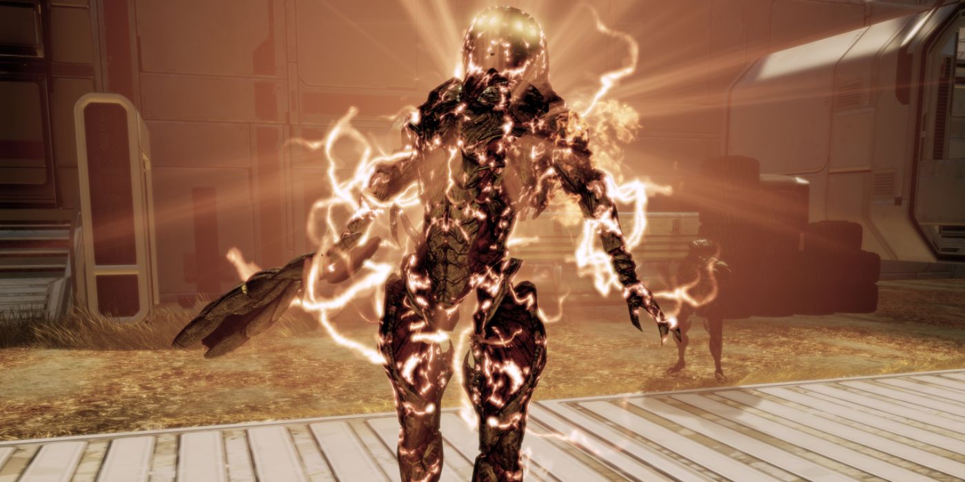 Mass Effect 2 Screenshot Of Harbinger Transformation