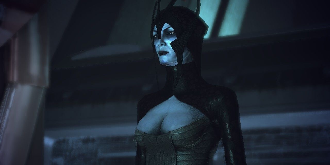 Mass Effect Screenshot Of Matriarch Benezia