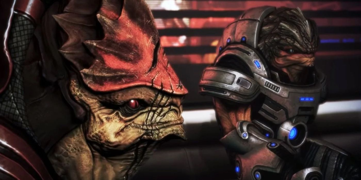 Mass Effect Genophage Wrex Grunt