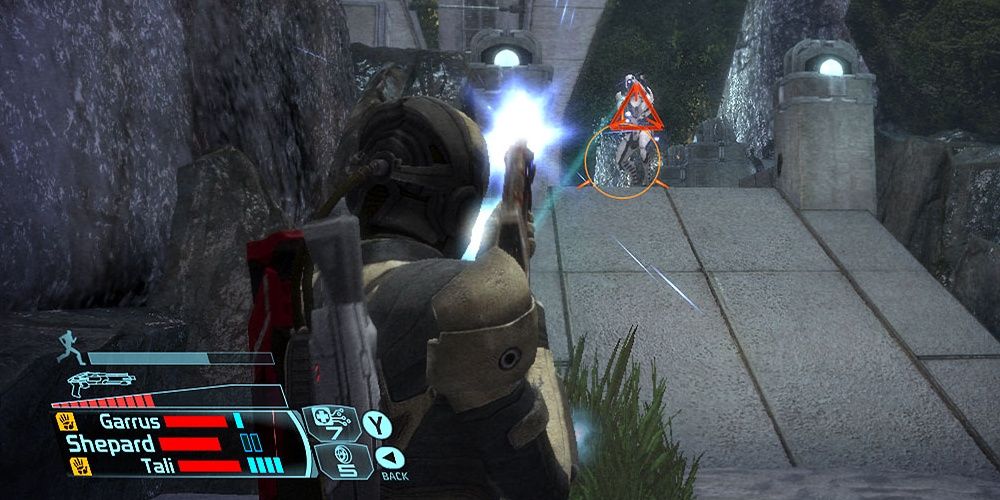 Mass Effect original HUD, heads-up display