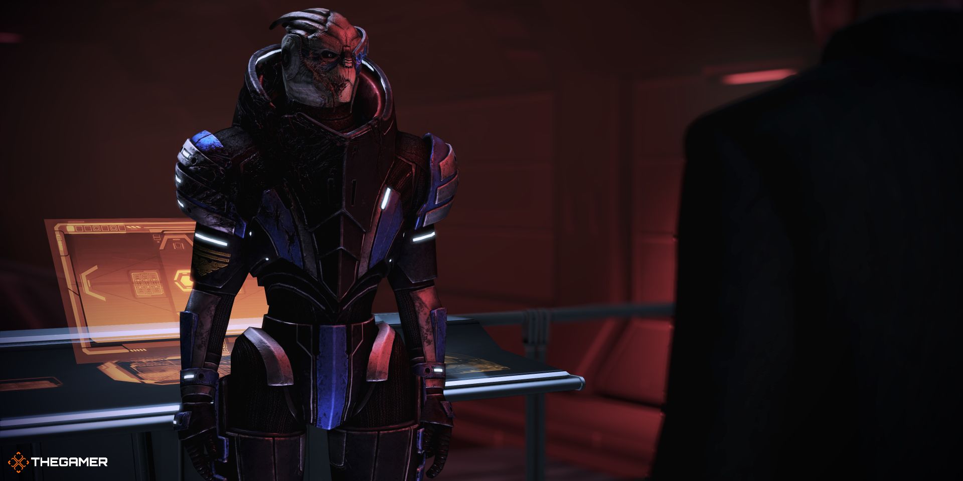 Mass Effect Legendary Editon Garrus Talking With Shepard
