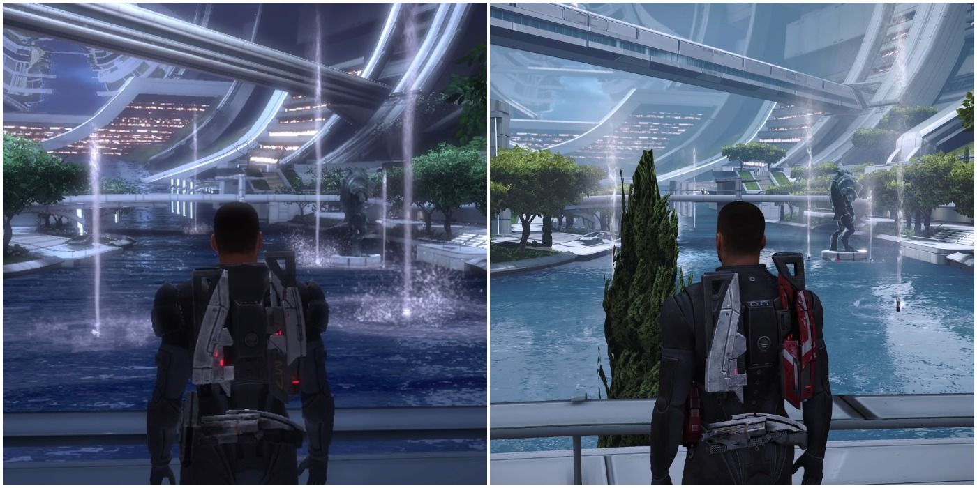 Mass Effect - The Citadel was slightly redesigned
