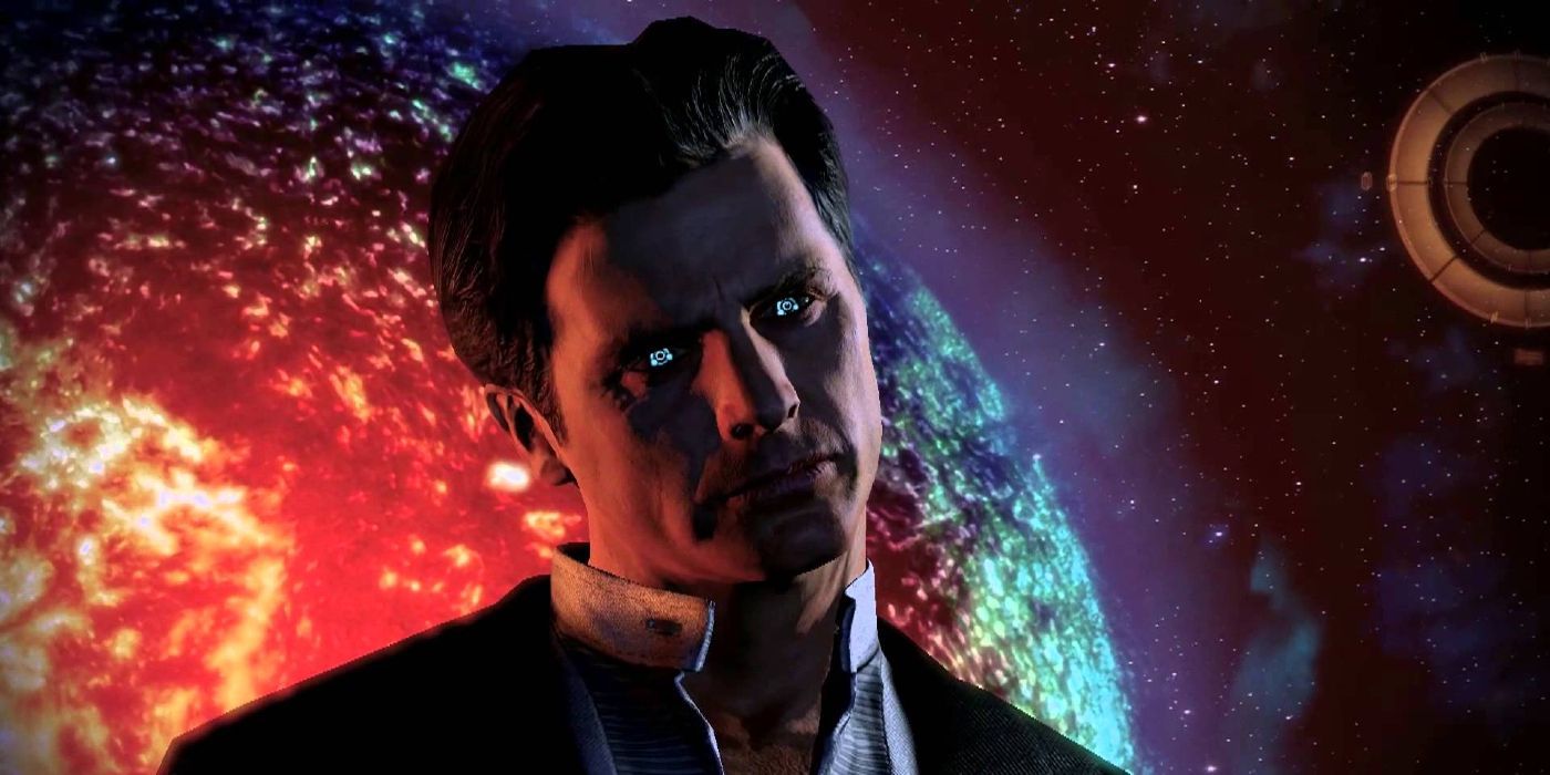 Mass Effect Screenshot Of Illusive Man