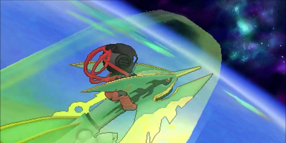 Riding Rayquaza Deoxys ORAS Magma Suit