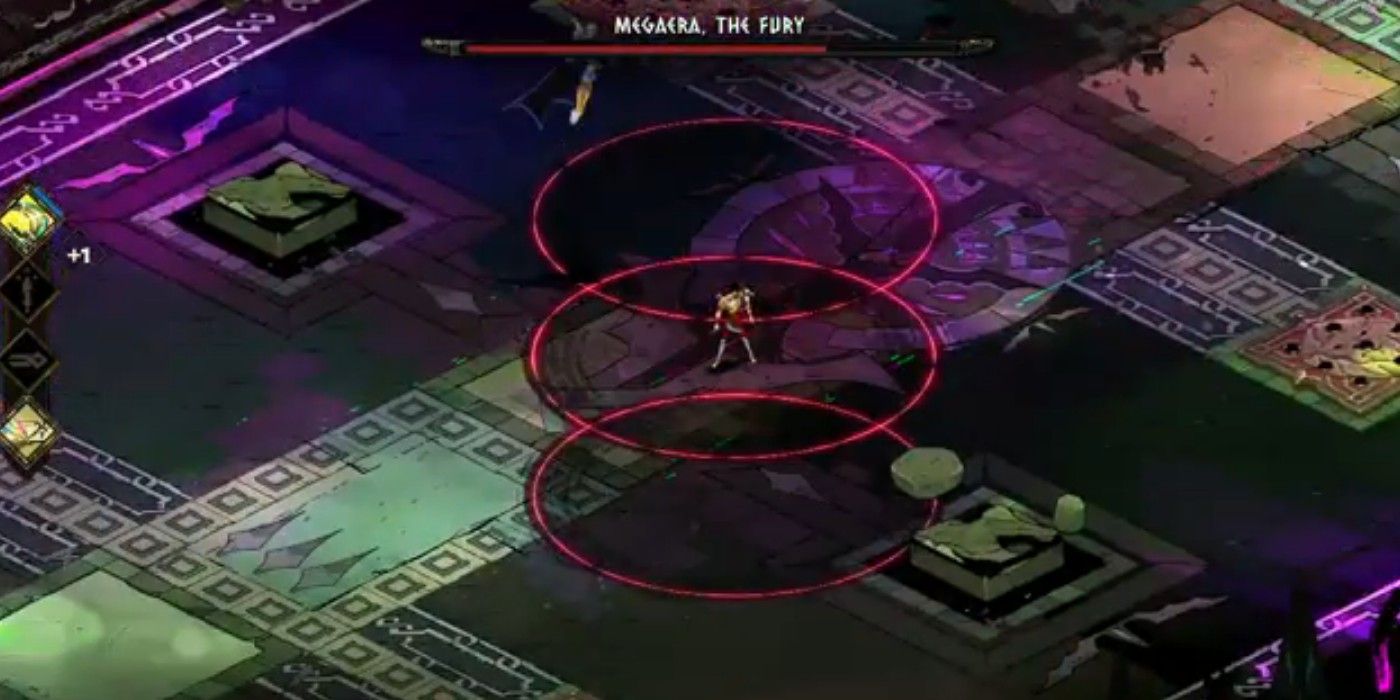 Megaera preparing to attack Zagreus in Hades