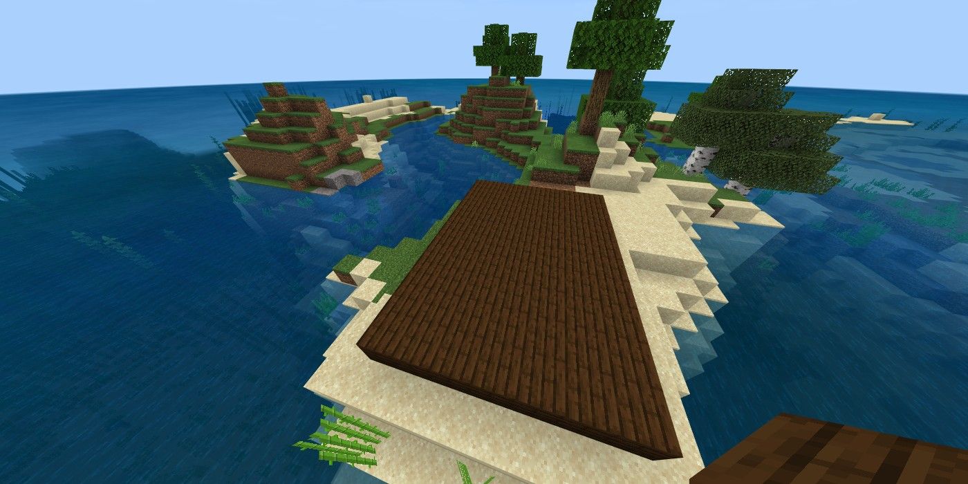 foundation of a house in minecraft