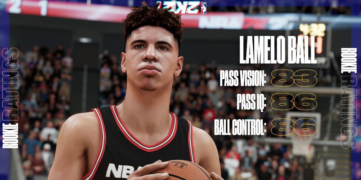 Lamelo Ball Ratings NBA 2K21