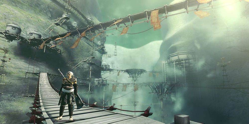 Nier Gestalt Standing Alone Beautiful Atmosphere