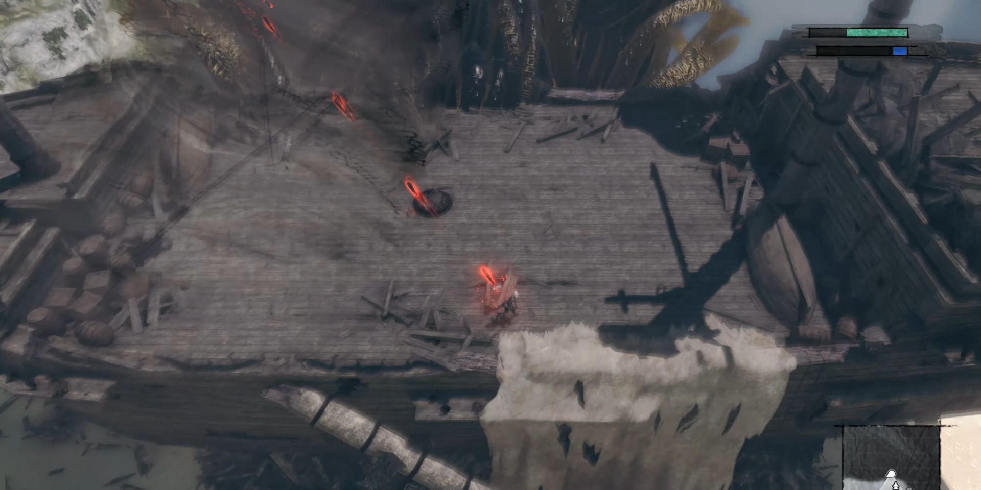 Nier Replicant - Nier Weiss and Kainé fight Louise