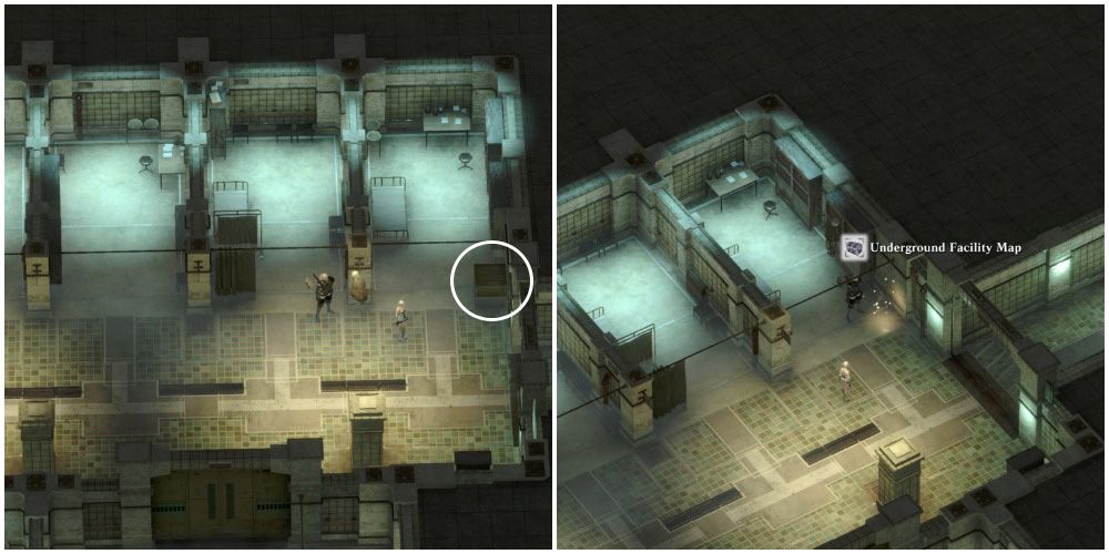 Nier Replicant Underground Facility Map