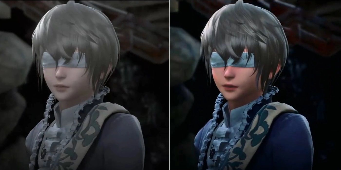 OKJaye's Nier Perfect V2 mod in action side by side with original