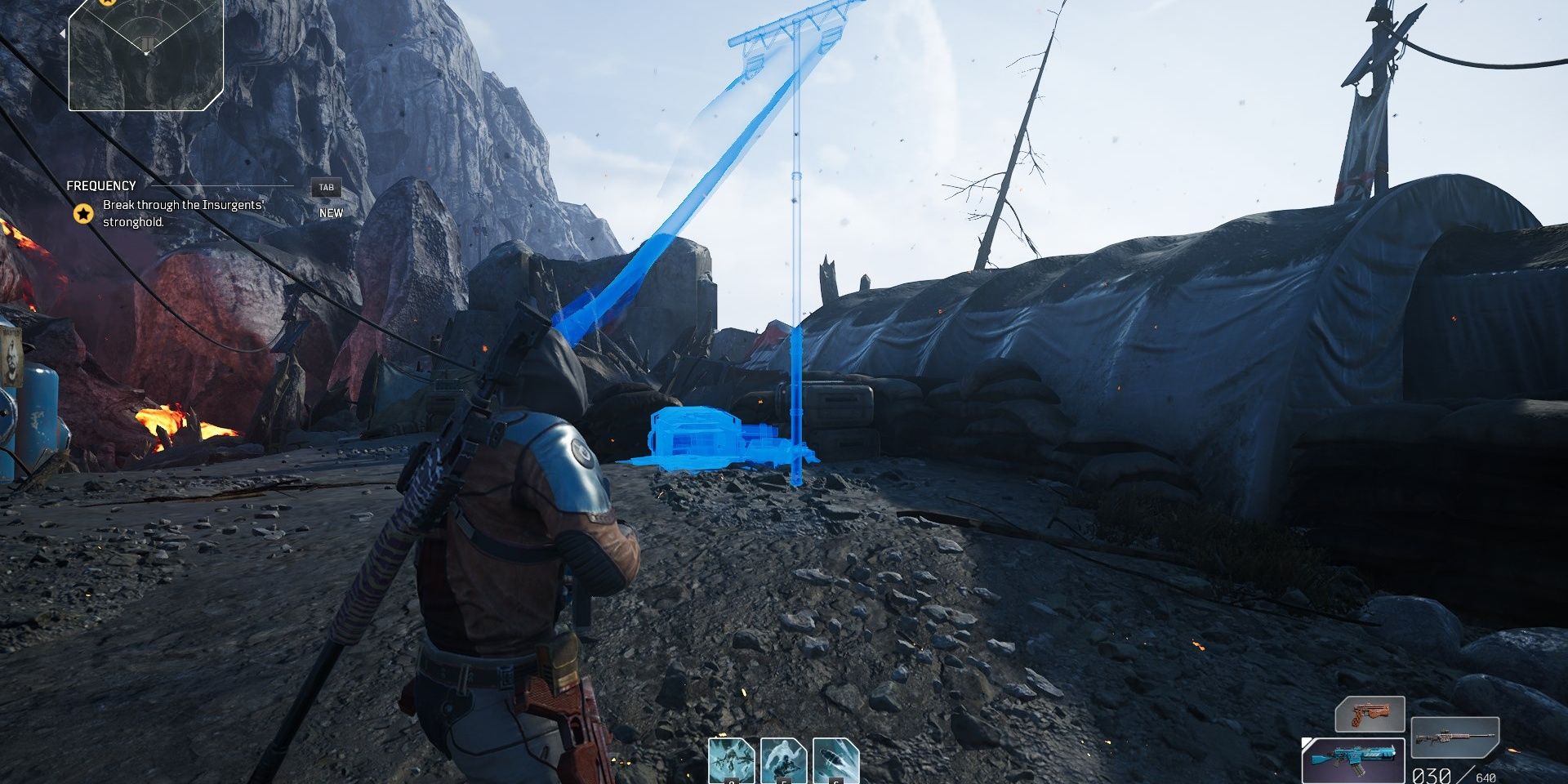 Outriders Frequency Quest Flag 1