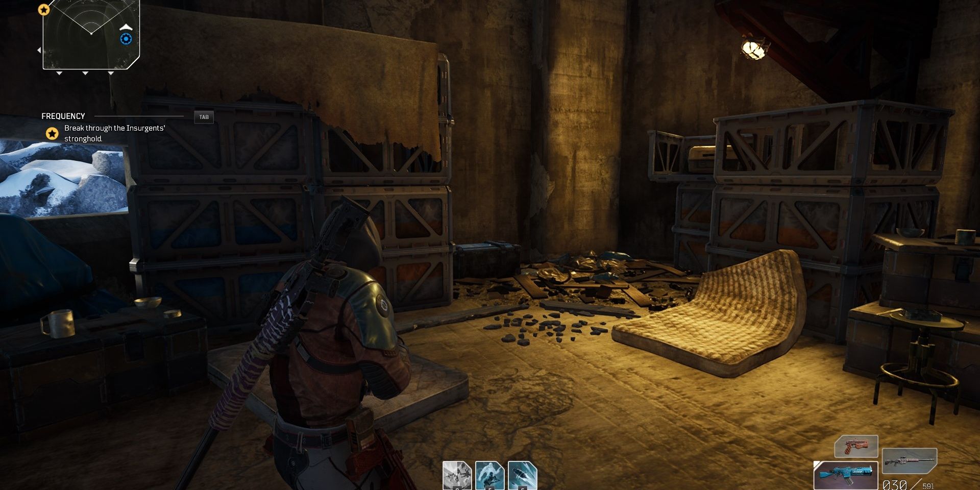 Outriders Frequency Quest Miniboss Hidden Chest 1