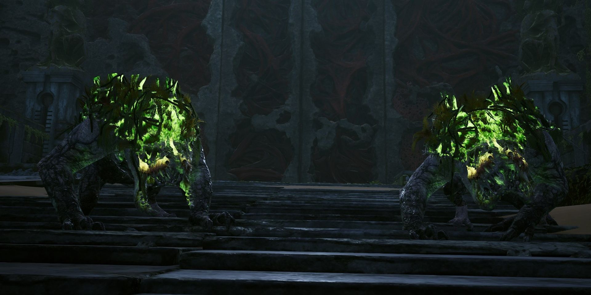 Outriders Frontline Quest Plaza Behemoth Duo