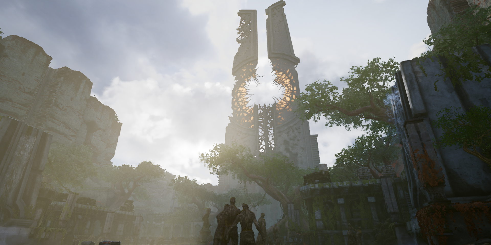Outriders Frontline Quest Plaza Gate Tower