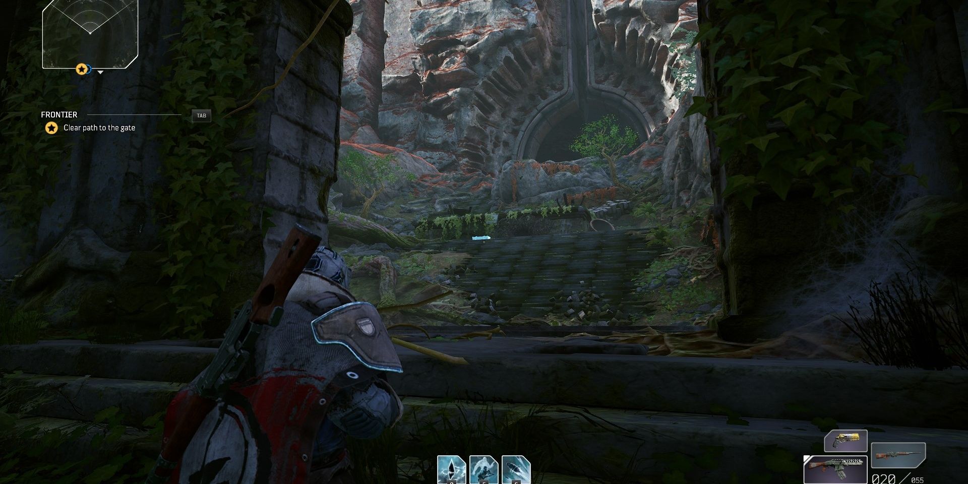 Outriders Frontline Quest Plaza Hidden Chest 3
