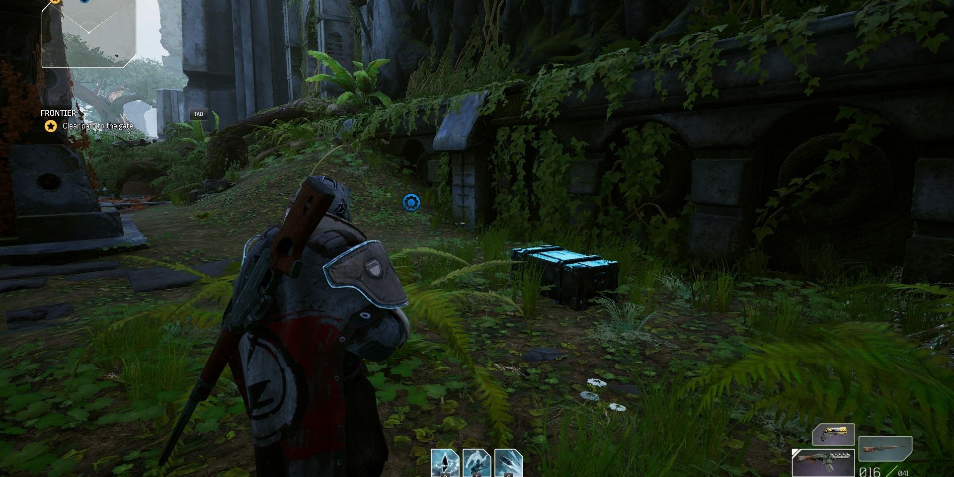 Outriders Frontline Quest Plaza Hidden Chest