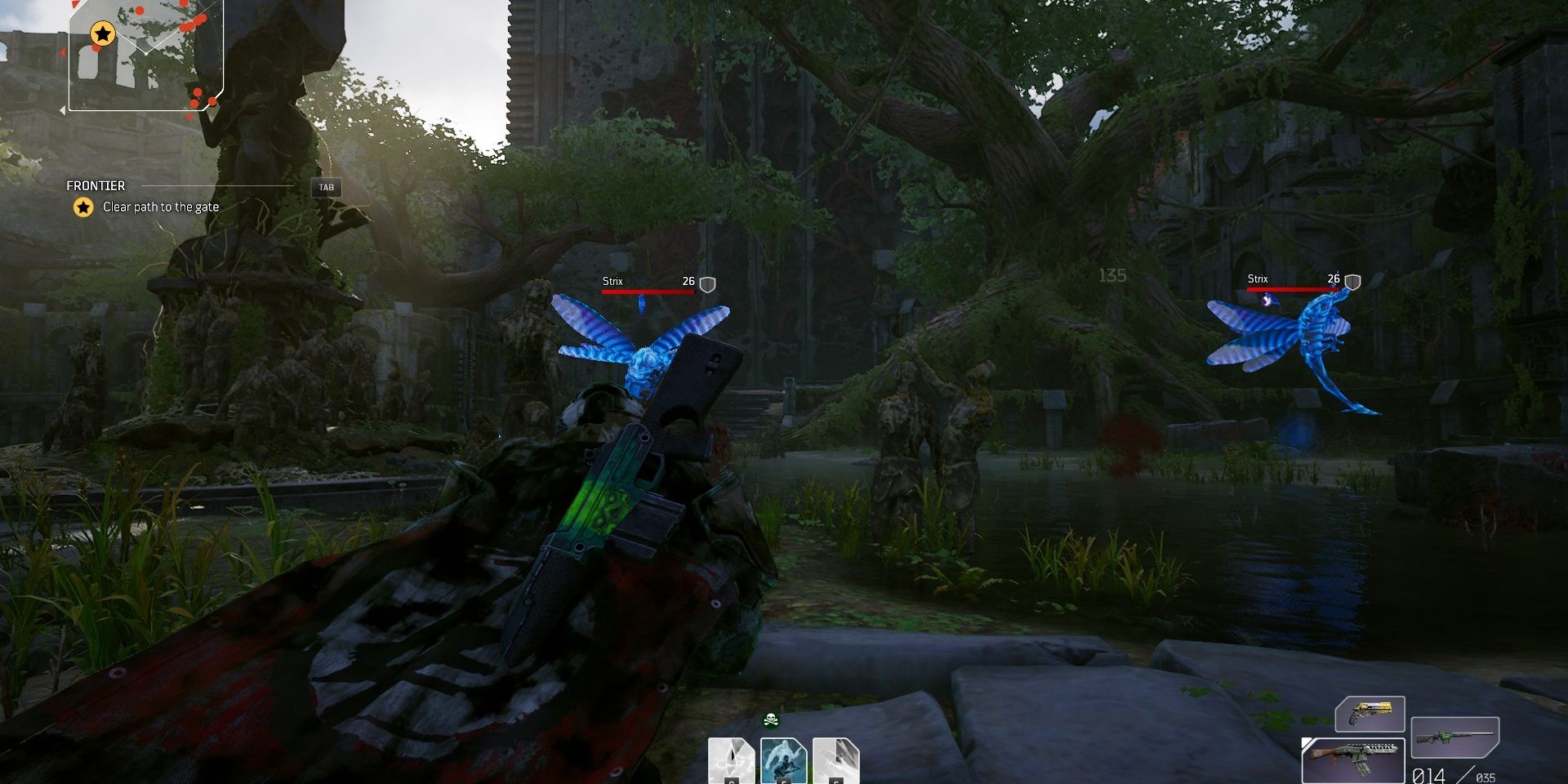 Outriders Frontline Quest Plaza Strix Duo