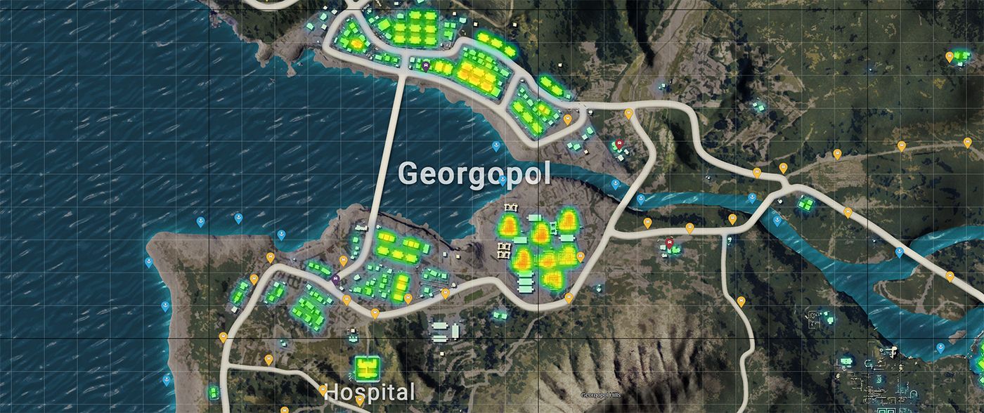 PUBG Erangel Georgopol
