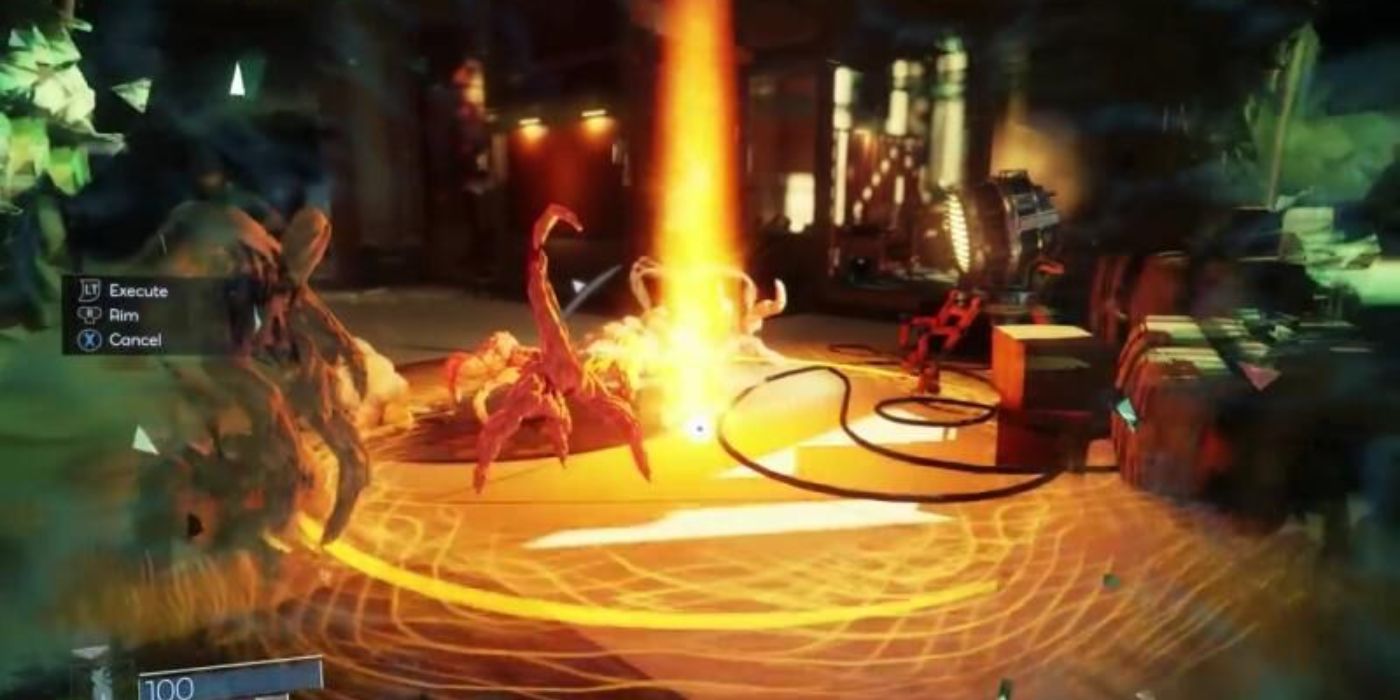 Prey Morgan using superthermal ability on enemies