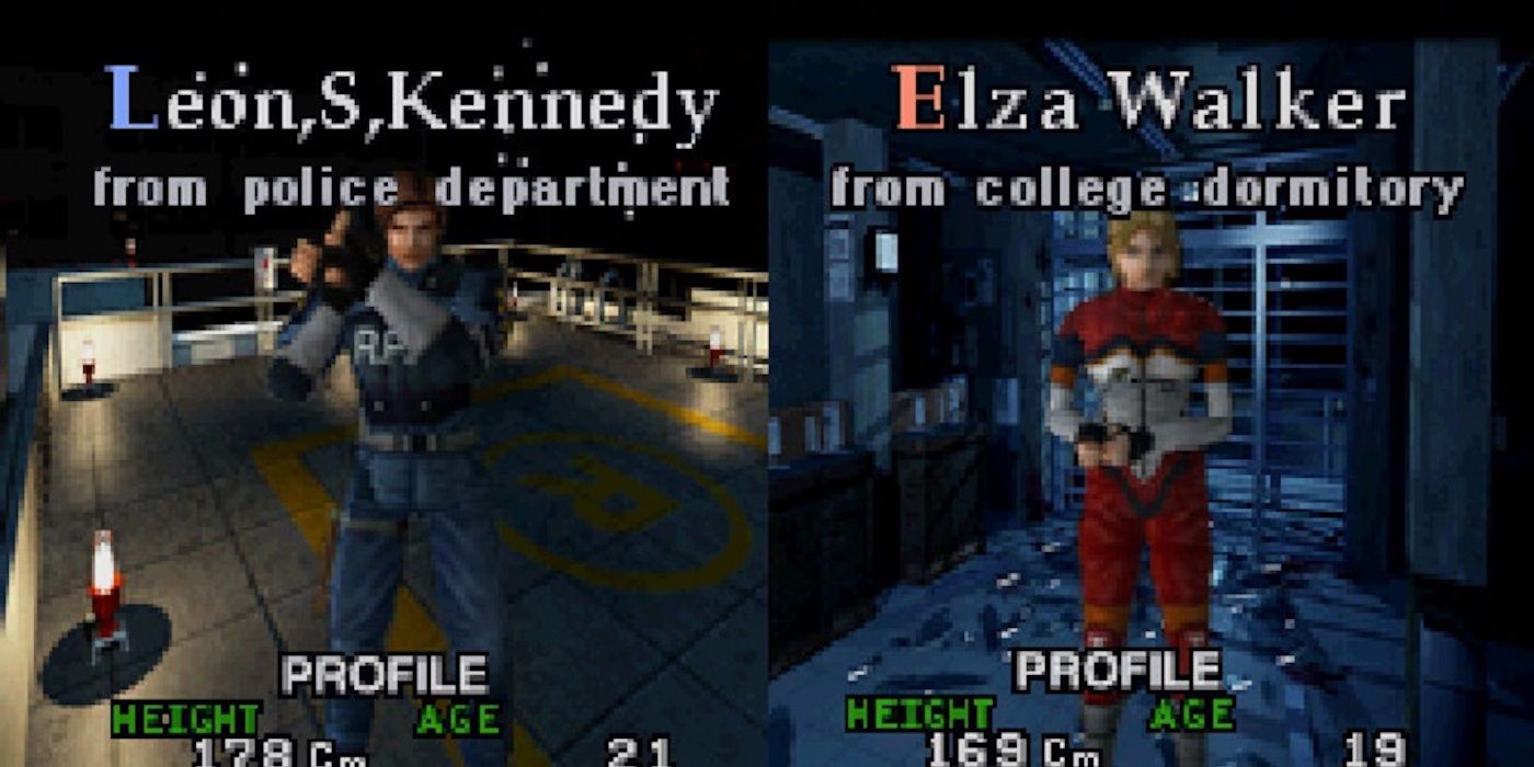 Resident Evil 1:5 character select