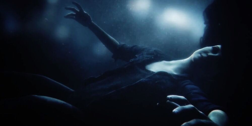 A screenshot of Mia after the tanker incident that left her stranded in the ocean.