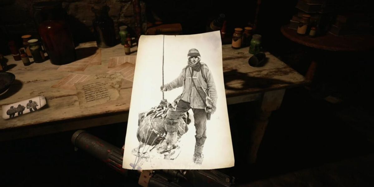 A photo of a young Oswell (or Ozwell) E. Spencer in Miranda's lab.